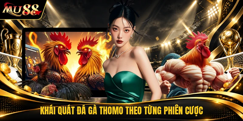 Khái quát đá gà thomo theo từng phiên cược